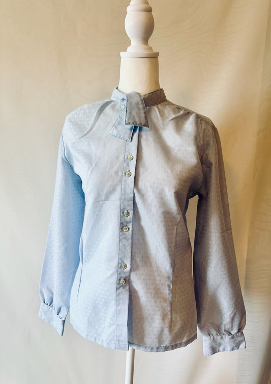 Vintage Sears Junior Boutique Blue Button Down | Size Medium