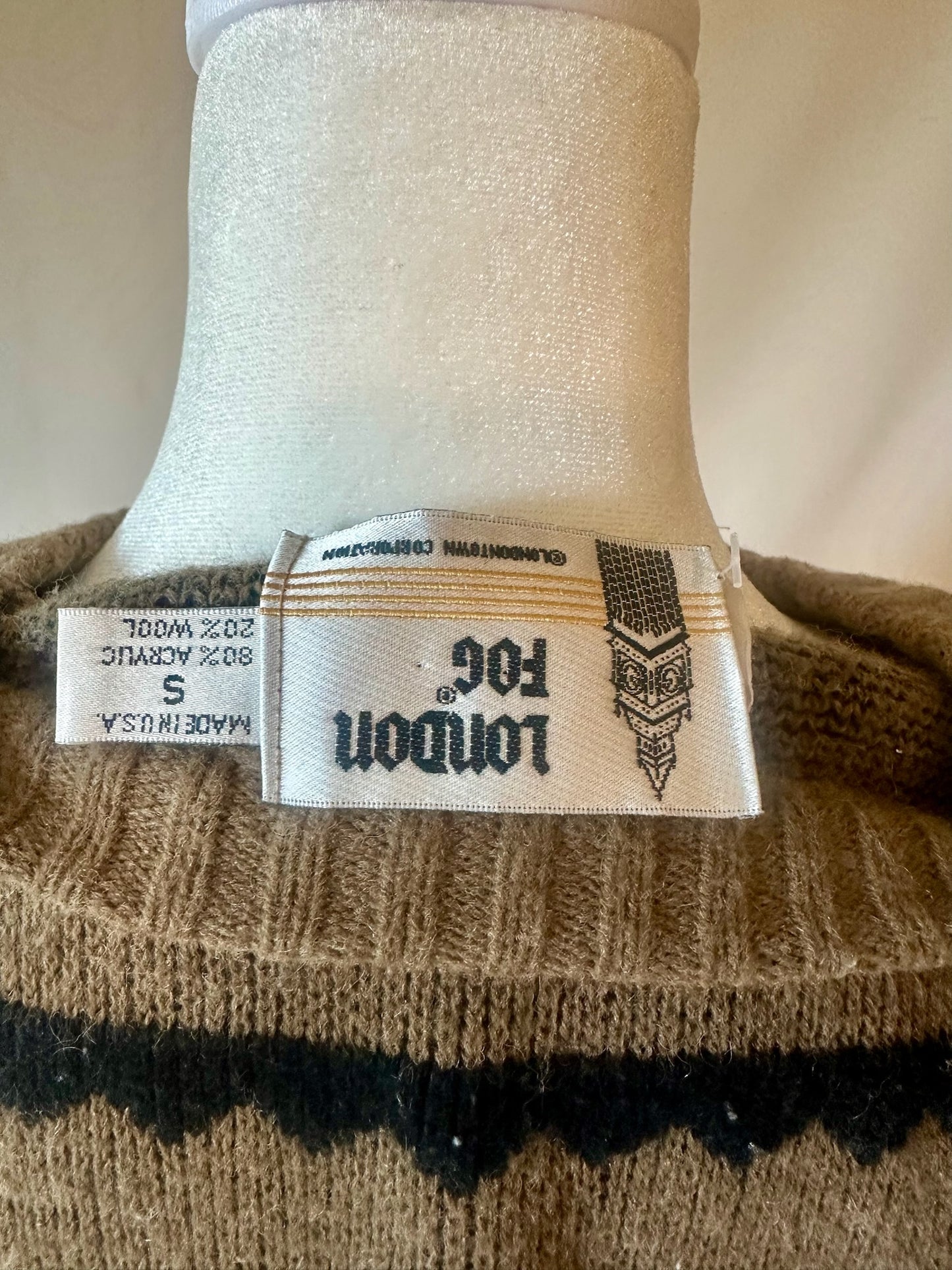 London Fog Sweater | Size Medium