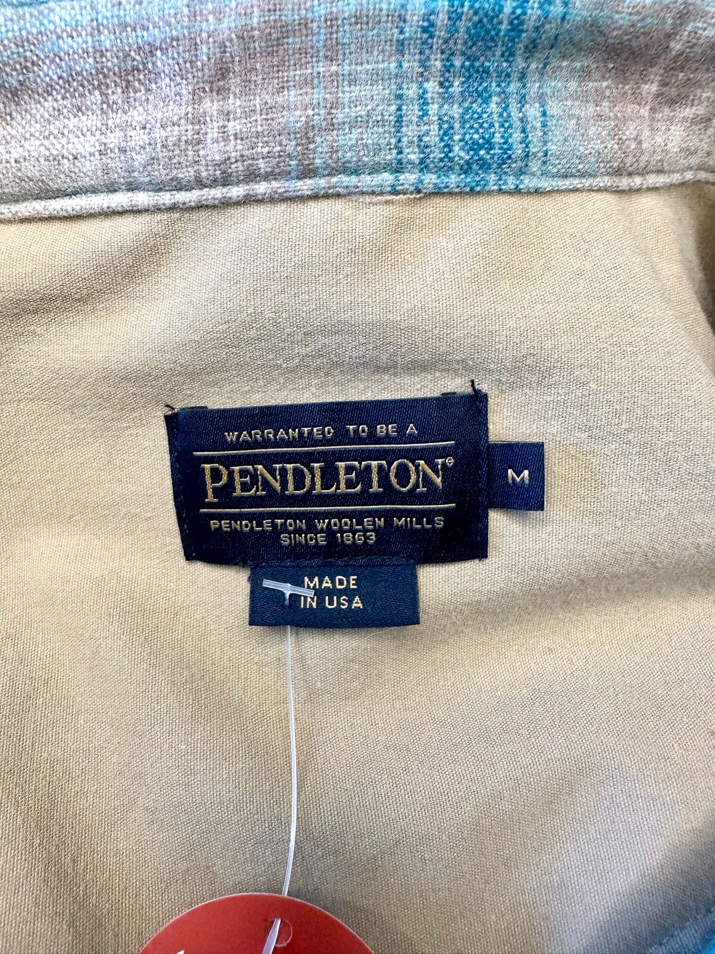 Pendleton Plaid Flannel | Size Medium