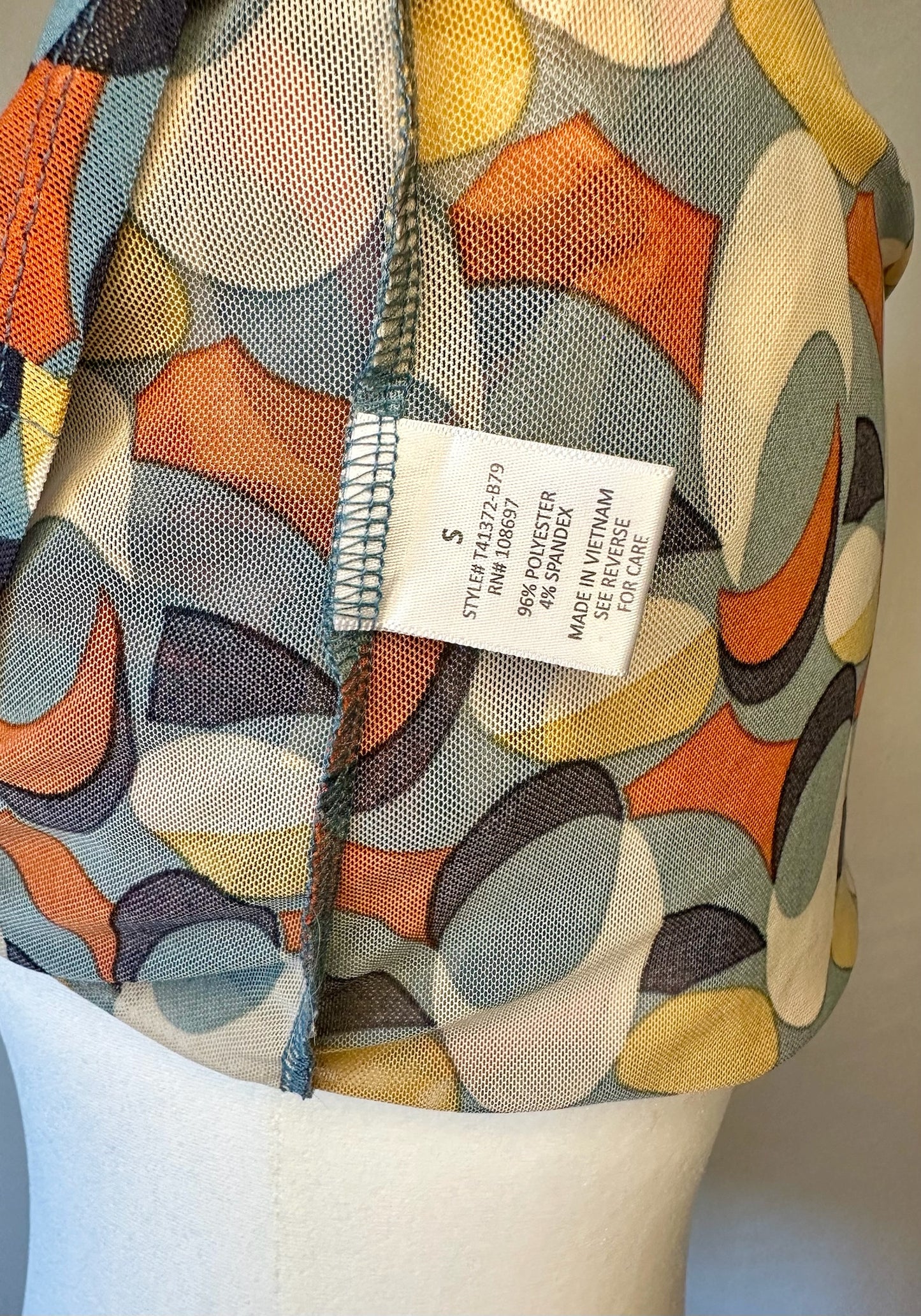 Retro Style Top | Size Small
