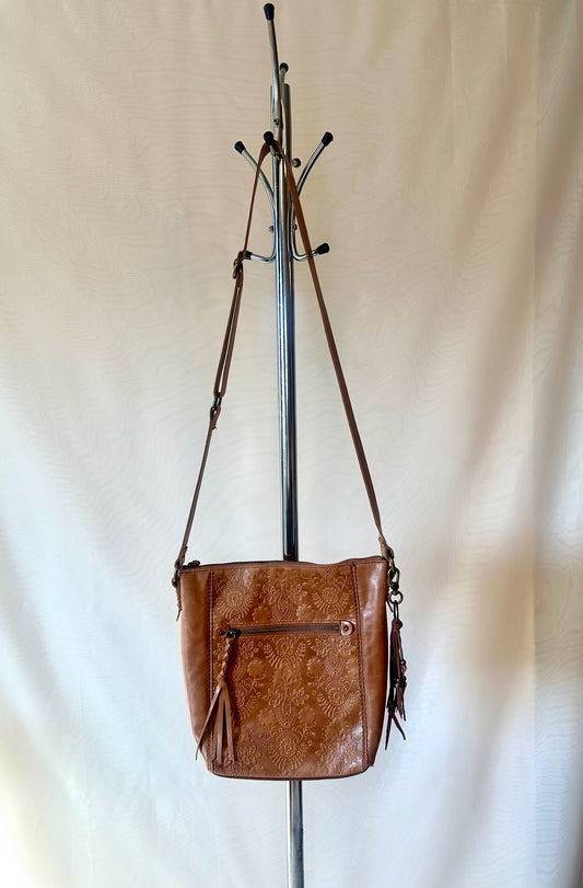 The Sak Floral Leather Bag