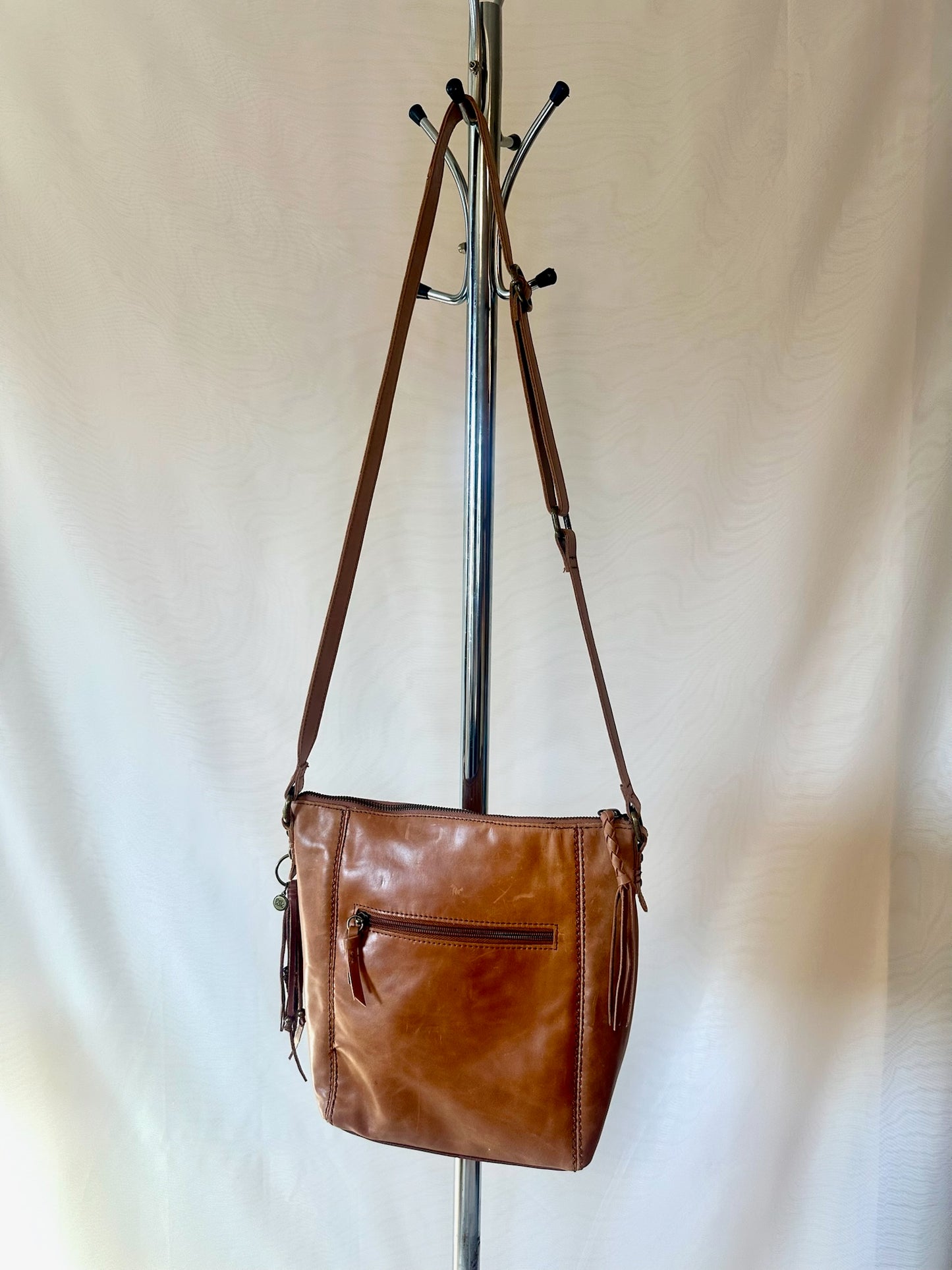 The Sak Floral Leather Bag