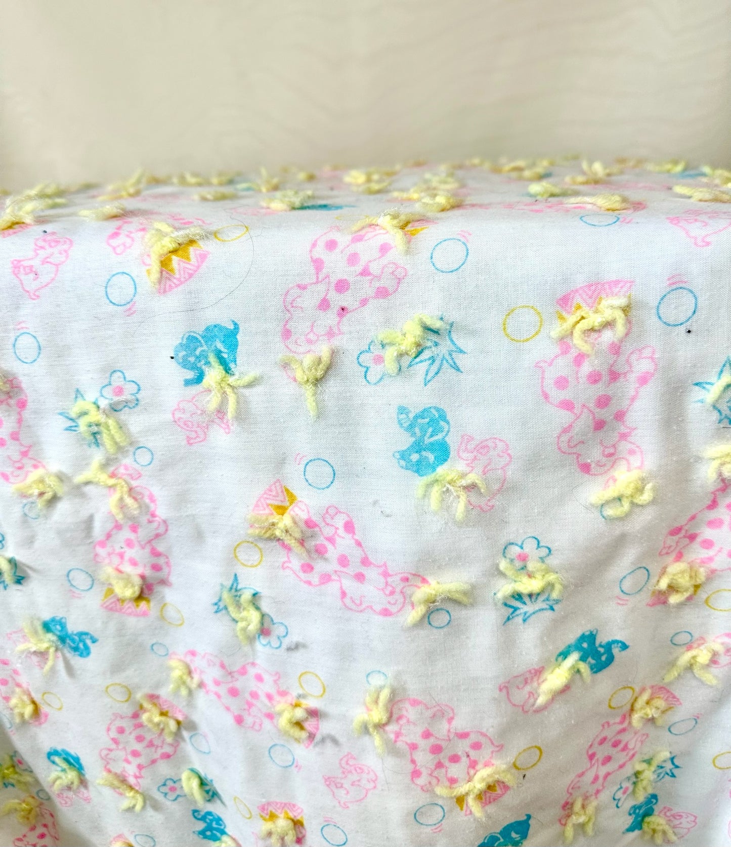 Spotted Elephant Baby Blanket