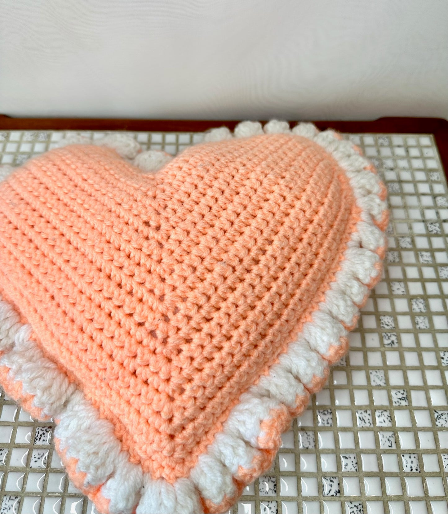 We Love You Handmade Heart Pillow