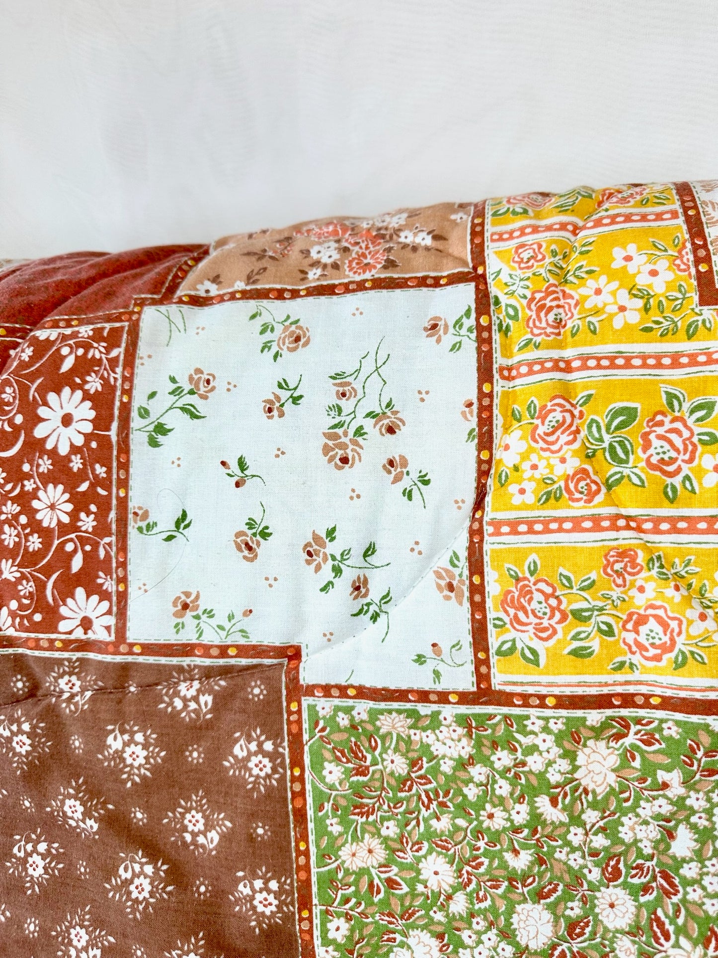 Floral Patchwork-style Comforter