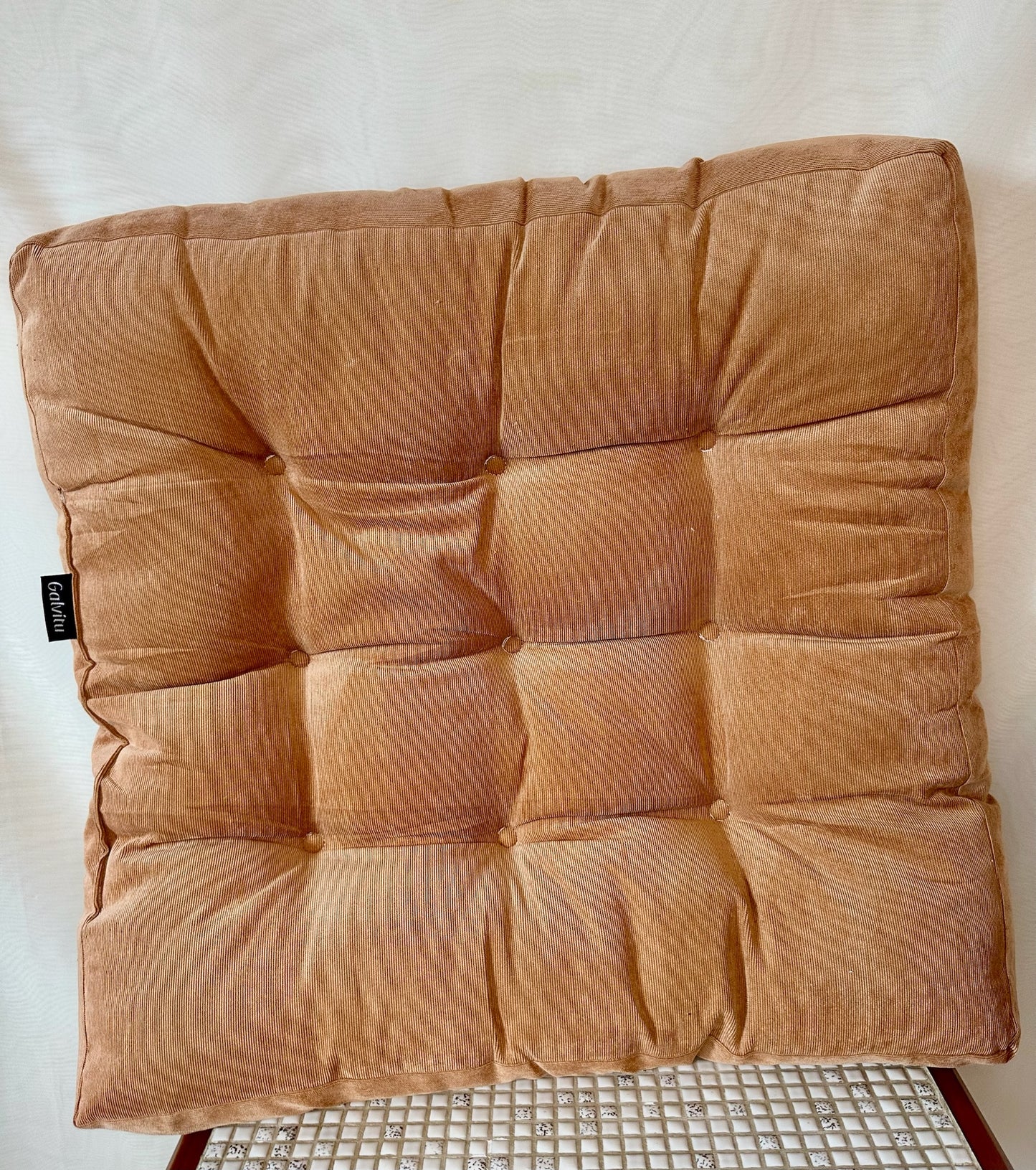 Orange Yoga Cushion