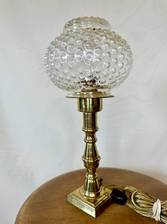 Art Deco Brass Table Lamp