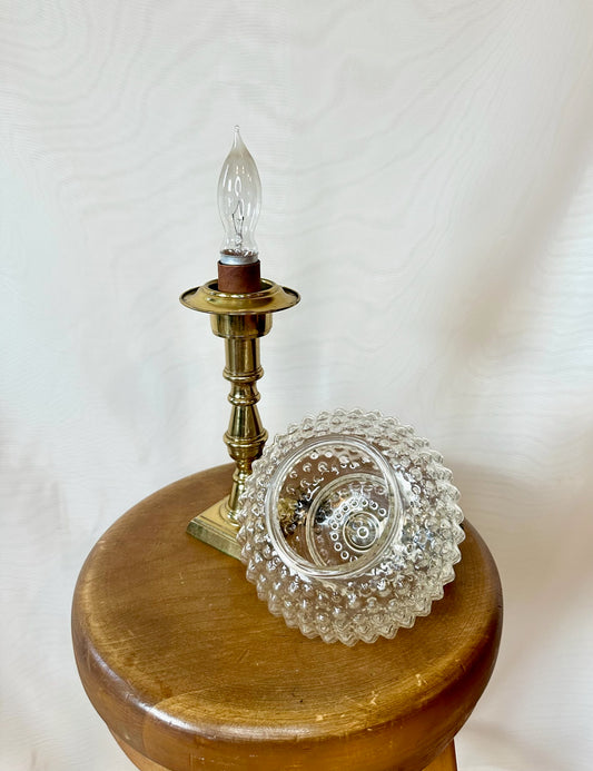 Art Deco Brass Table Lamp