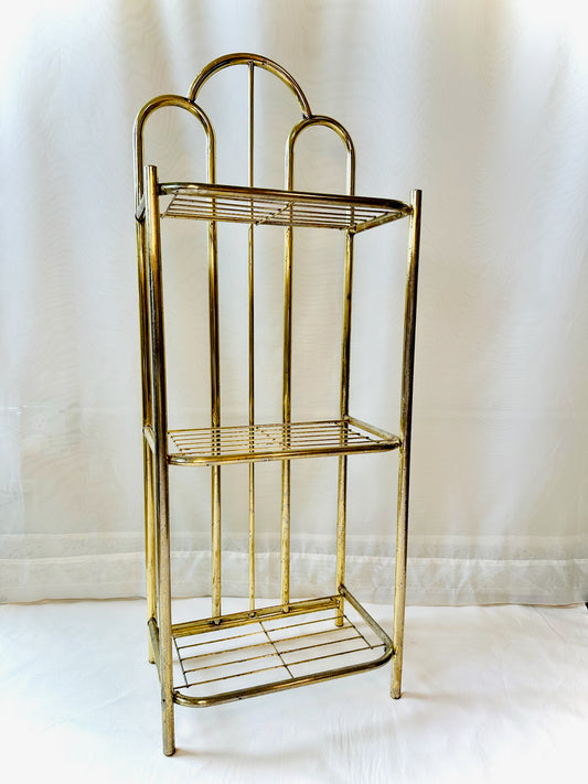 Vintage Brass Organizer | Local Pickup Only