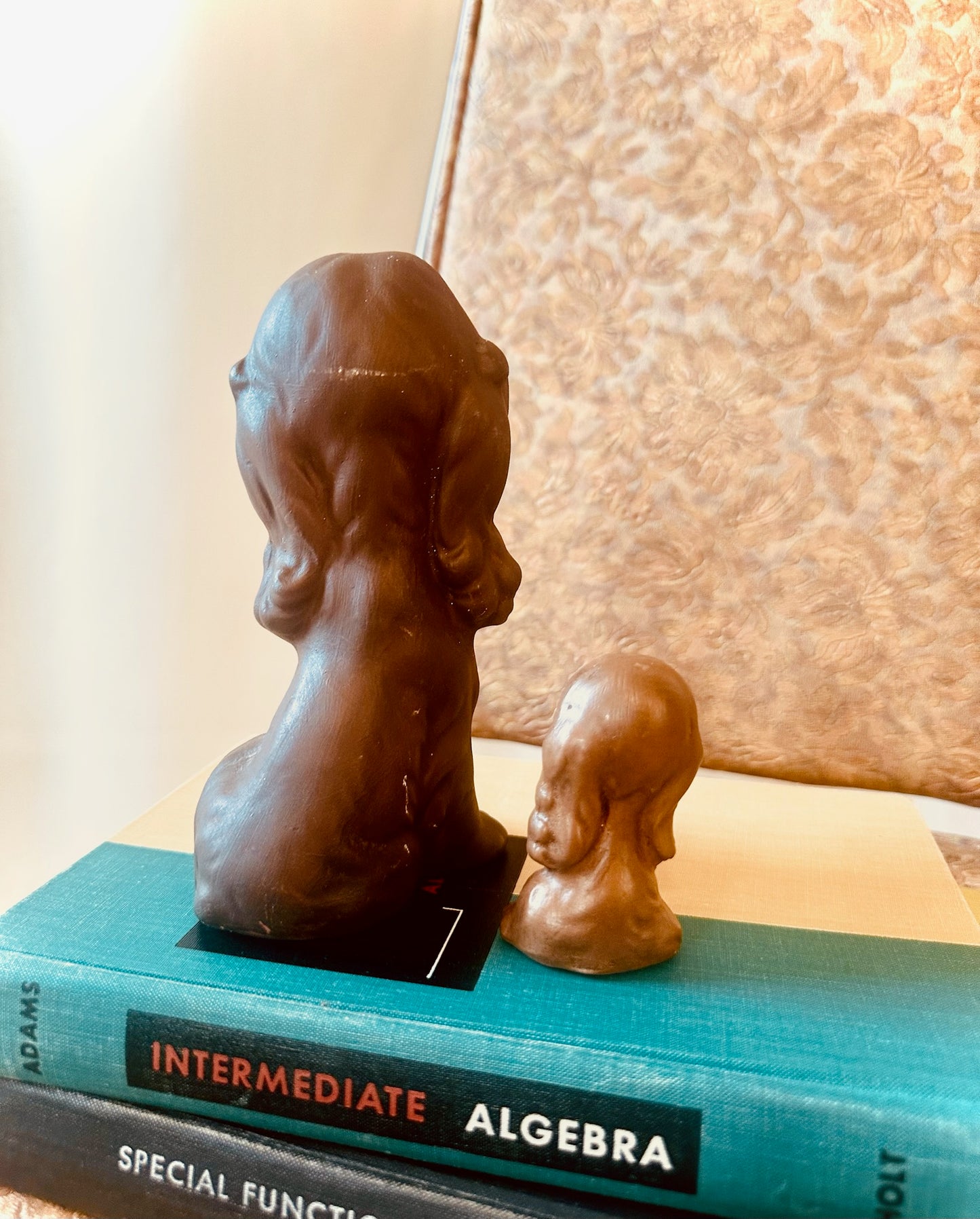 Set of Two Ceramic Cocker Spaniel Dogs