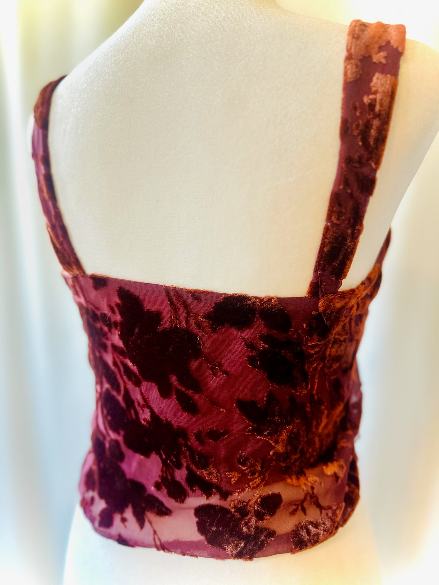 Princess Polly Velvet Detailed Top | Size US 0