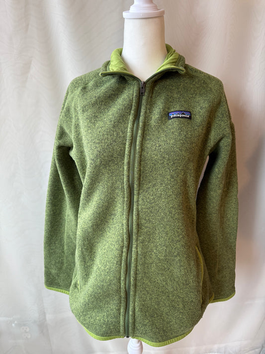 Green Patagonia Fleece Jacket | Size L