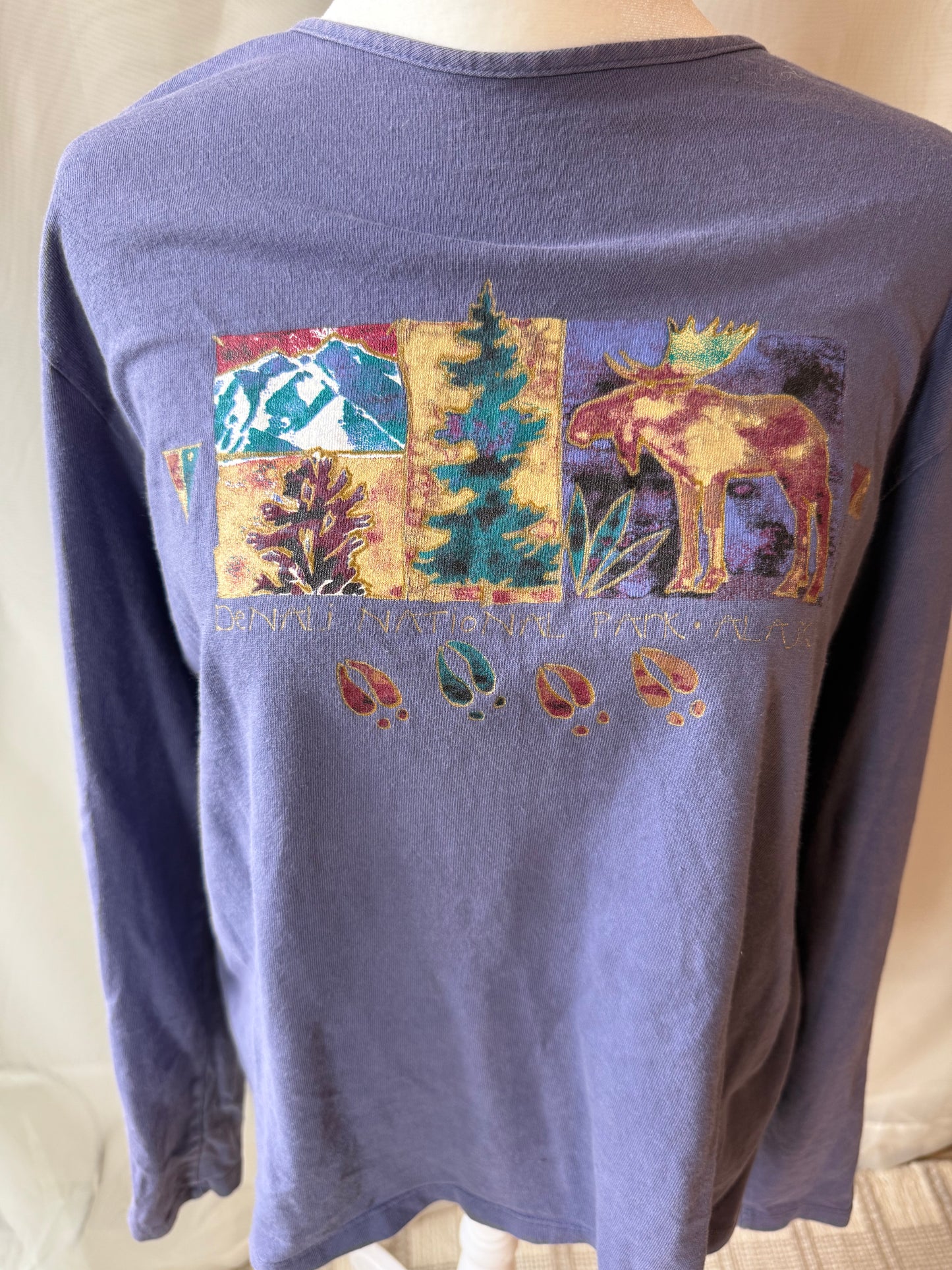 Vintage Denali National Park Long sleeve | Size L