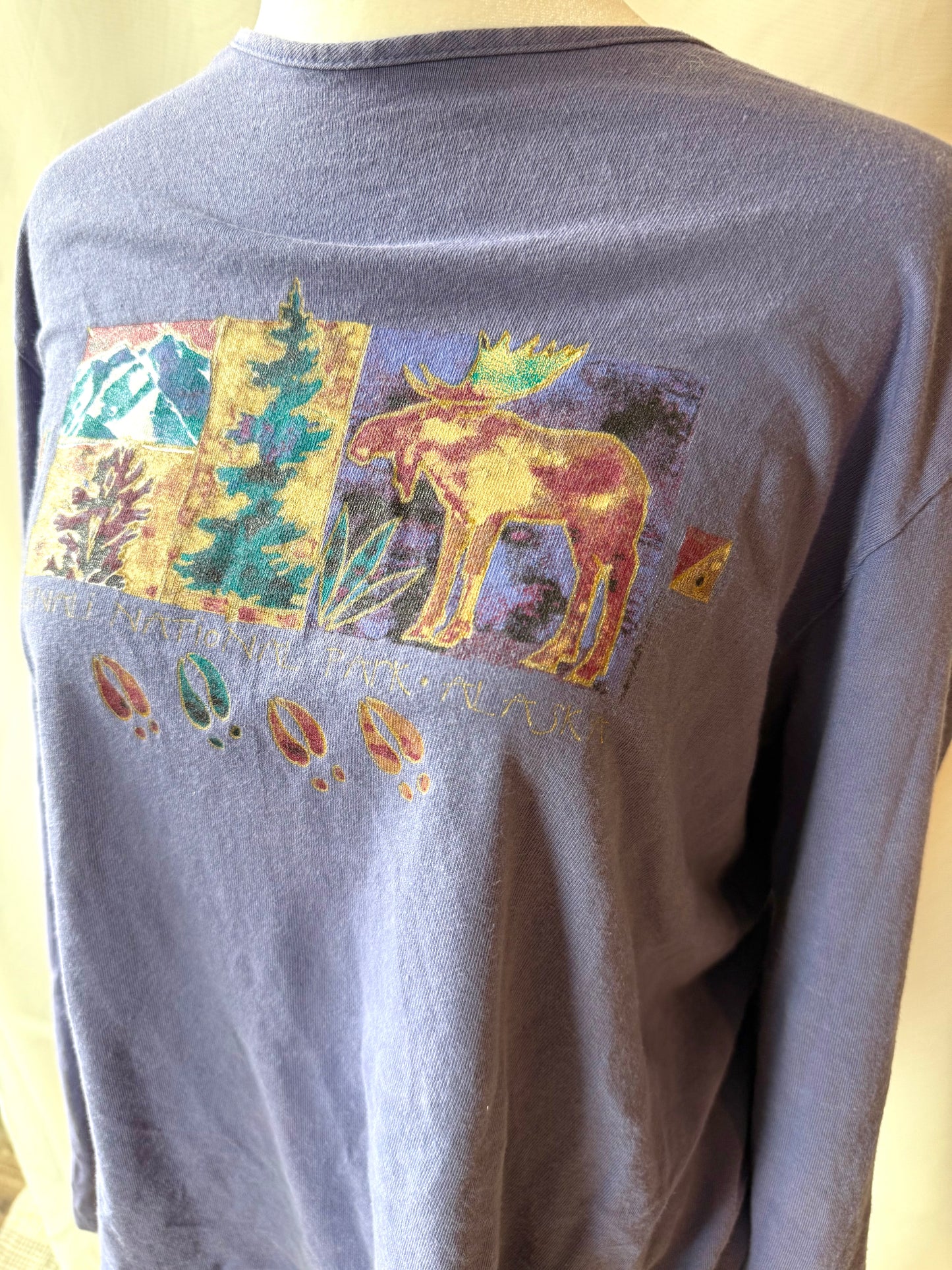 Vintage Denali National Park Long sleeve | Size L