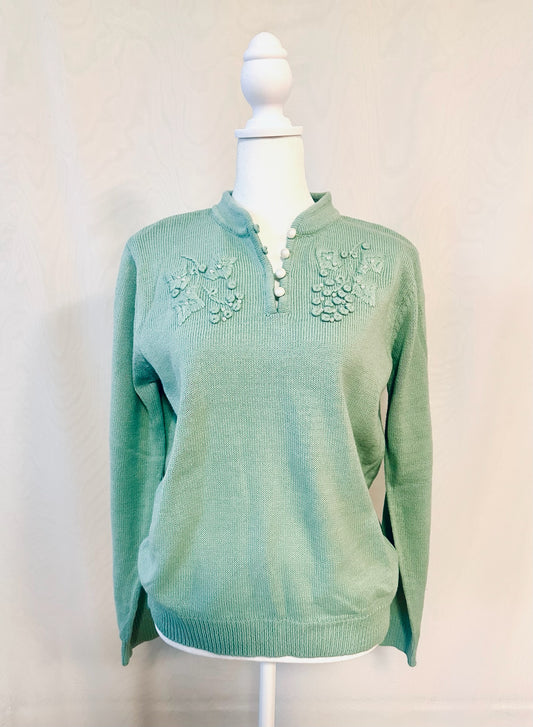 Vintage Mint Green Sweater
