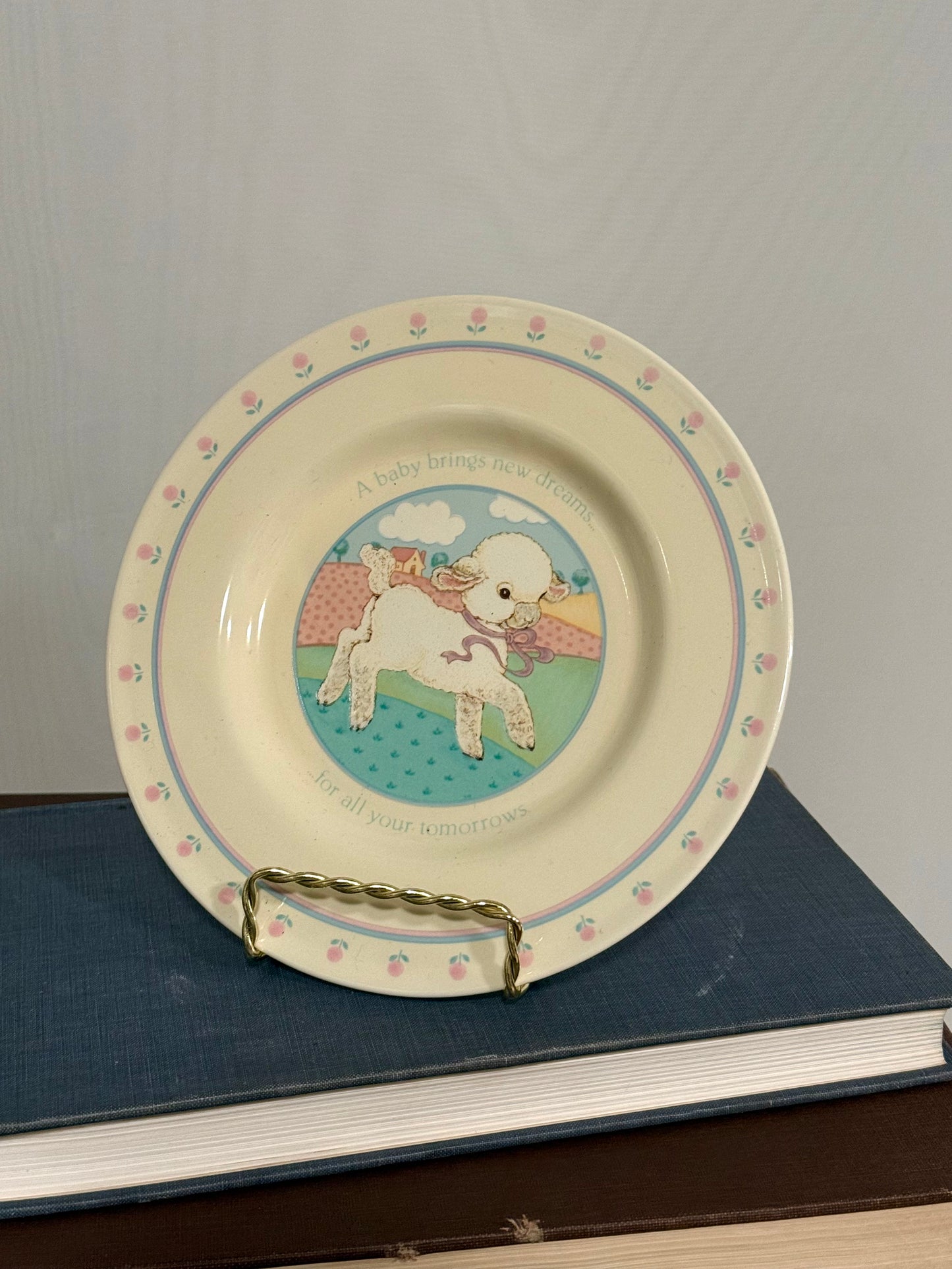 1984 Hallmark Baby's Heirloom Collection Dish set
