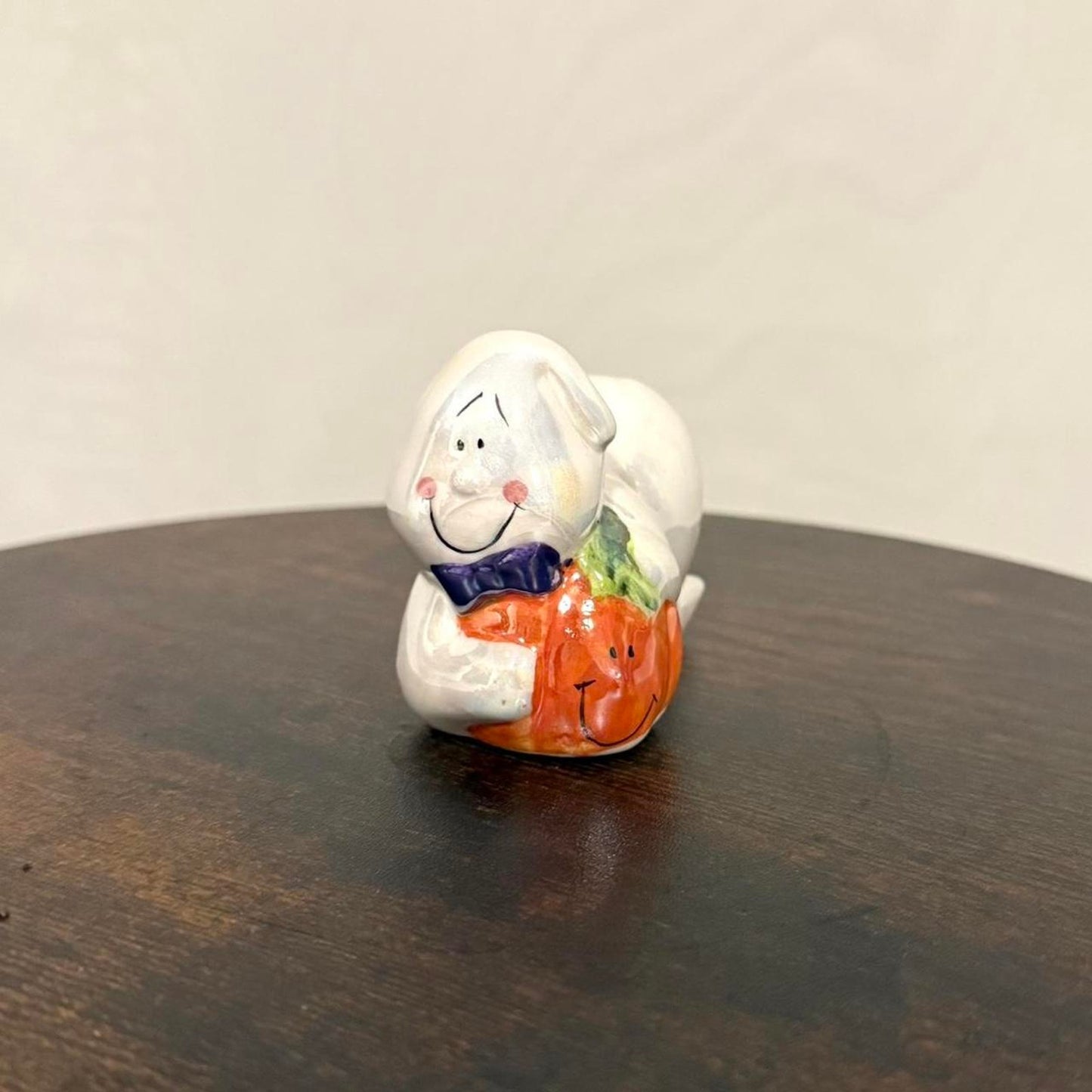 Small ceramic ghost figurine
