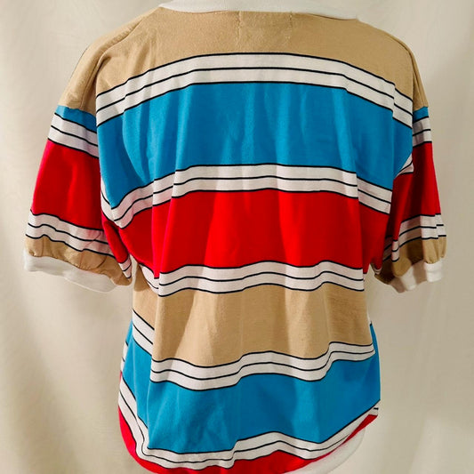 Vintage Mervyn’s Striped Top | Size L