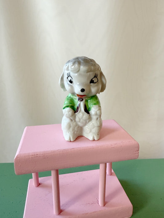Vintage Ceramic Cute Lamb Japanese Figurine