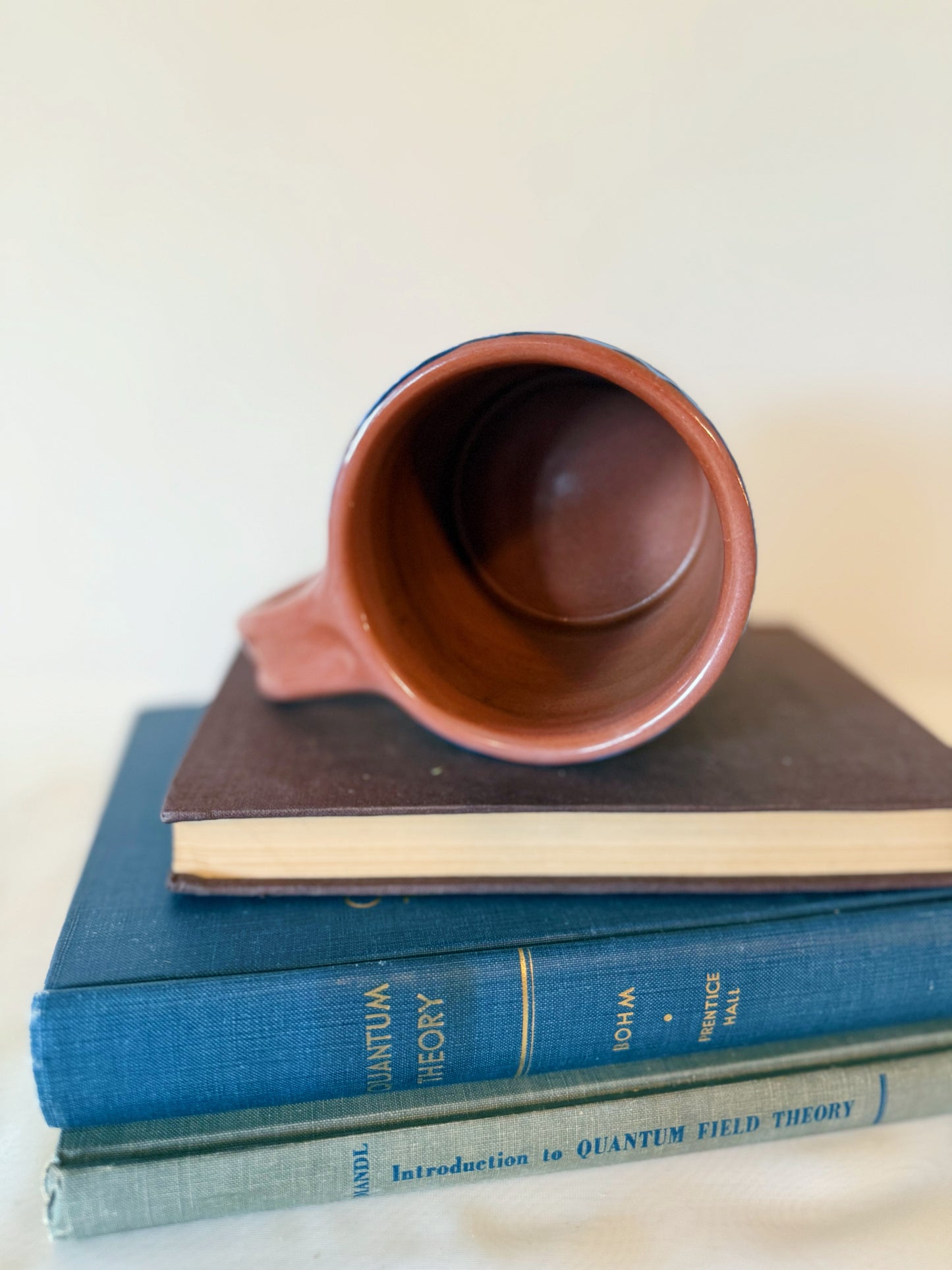 Poppy Fields Handmade Terracotta Mug