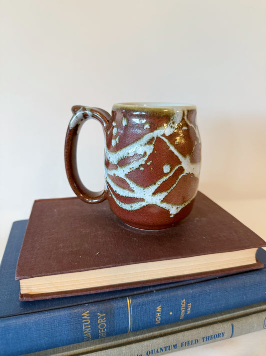 Stoneware Pottery Splatter Mug