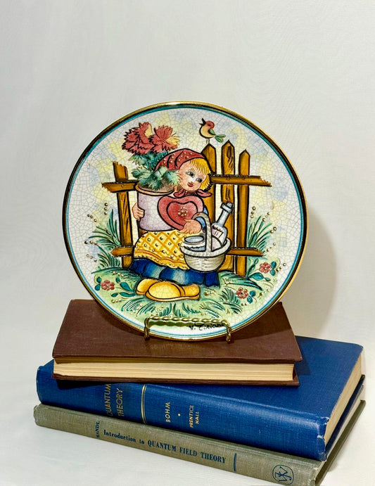 Valentines Day 1978 by V. Tiziano Limited Edition Plate