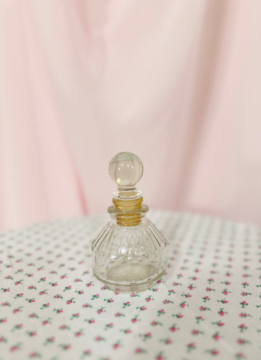 Small Glass Perfume Bottle with Stopper