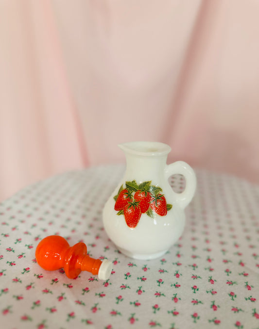 1970’s vintage Avon strawberry bottle