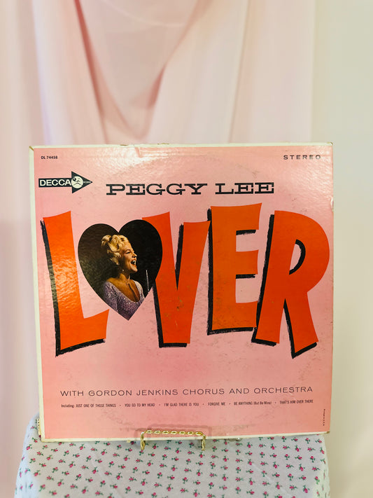 Peggy Lee LOVER Record