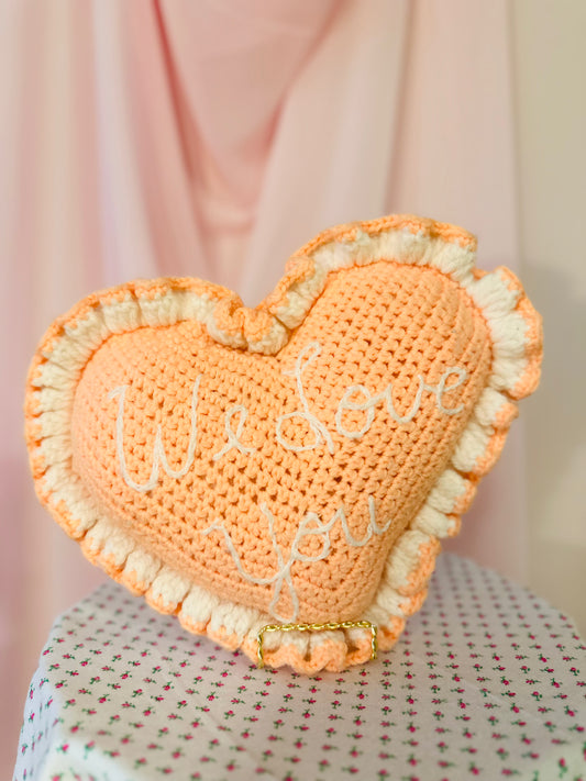 Handmade Heart Pillow