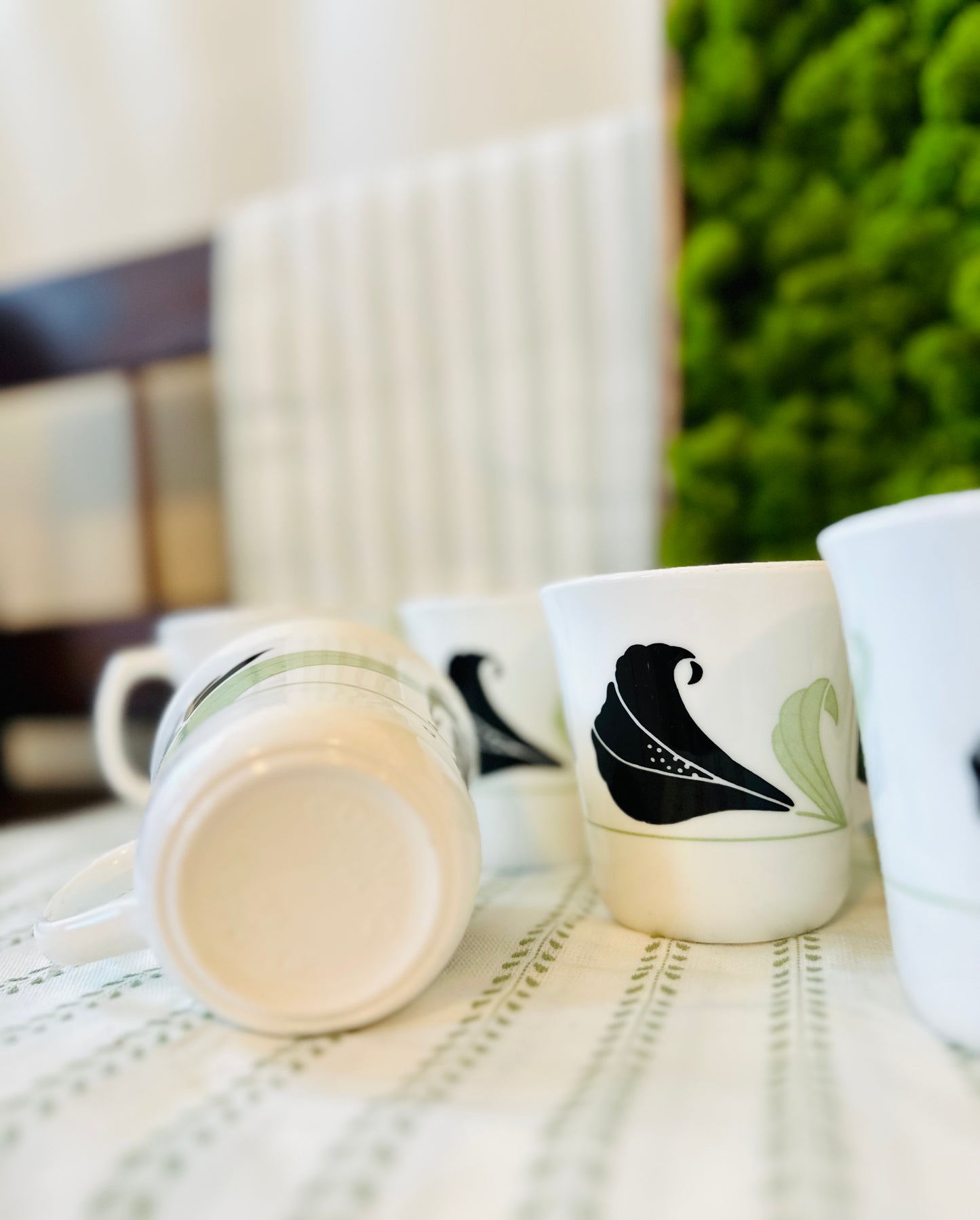 Corelle Black Orchid Coffee Mugs – Set of 6