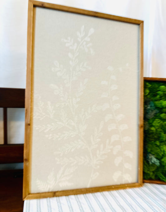 Framed Floral Art