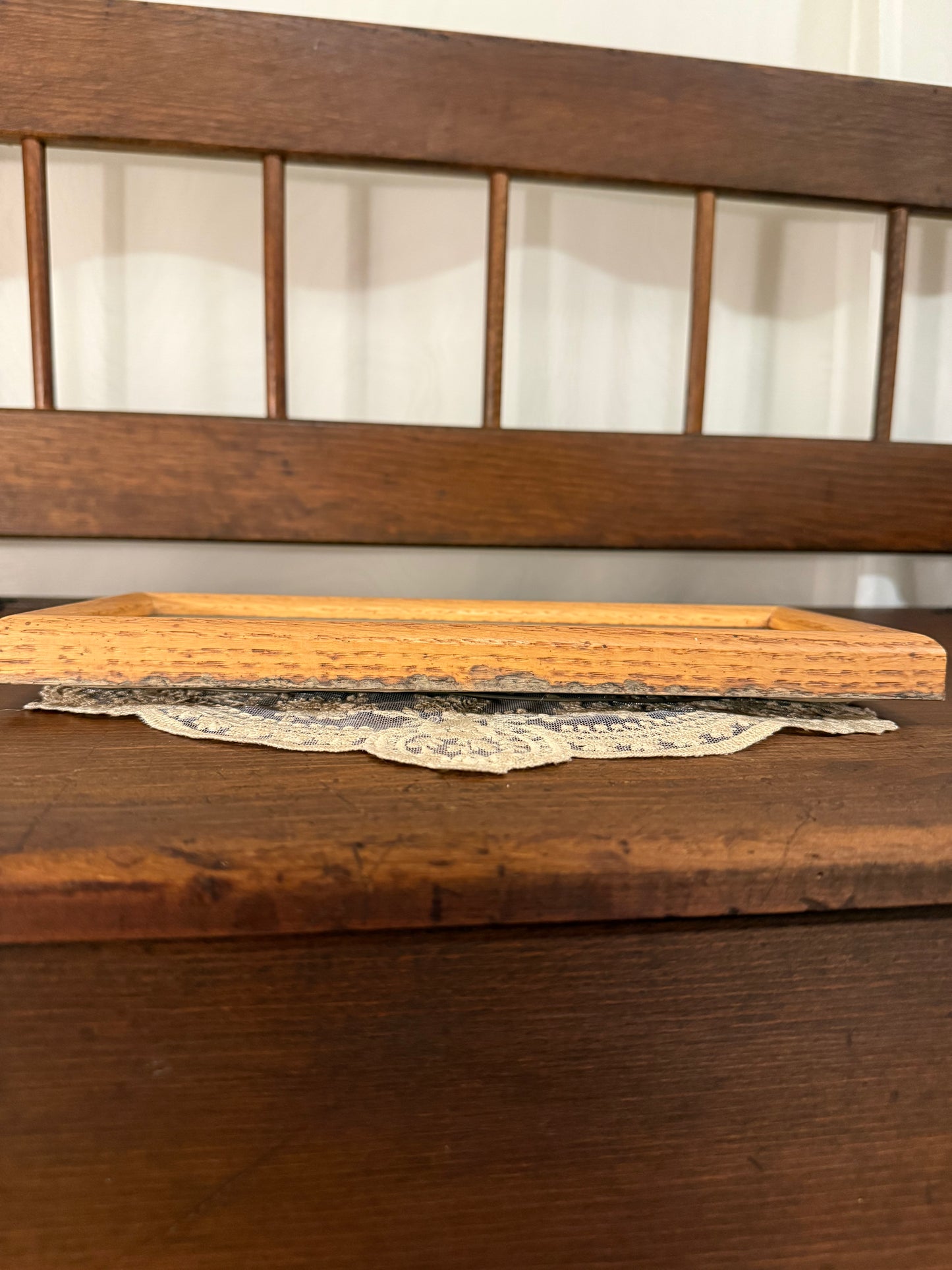 Grandpa's Workshop Framed Cross-Stitch