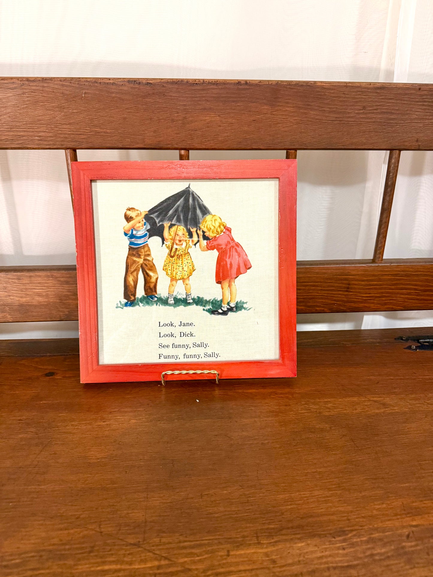 Set of Three Vintage Style Framed Art