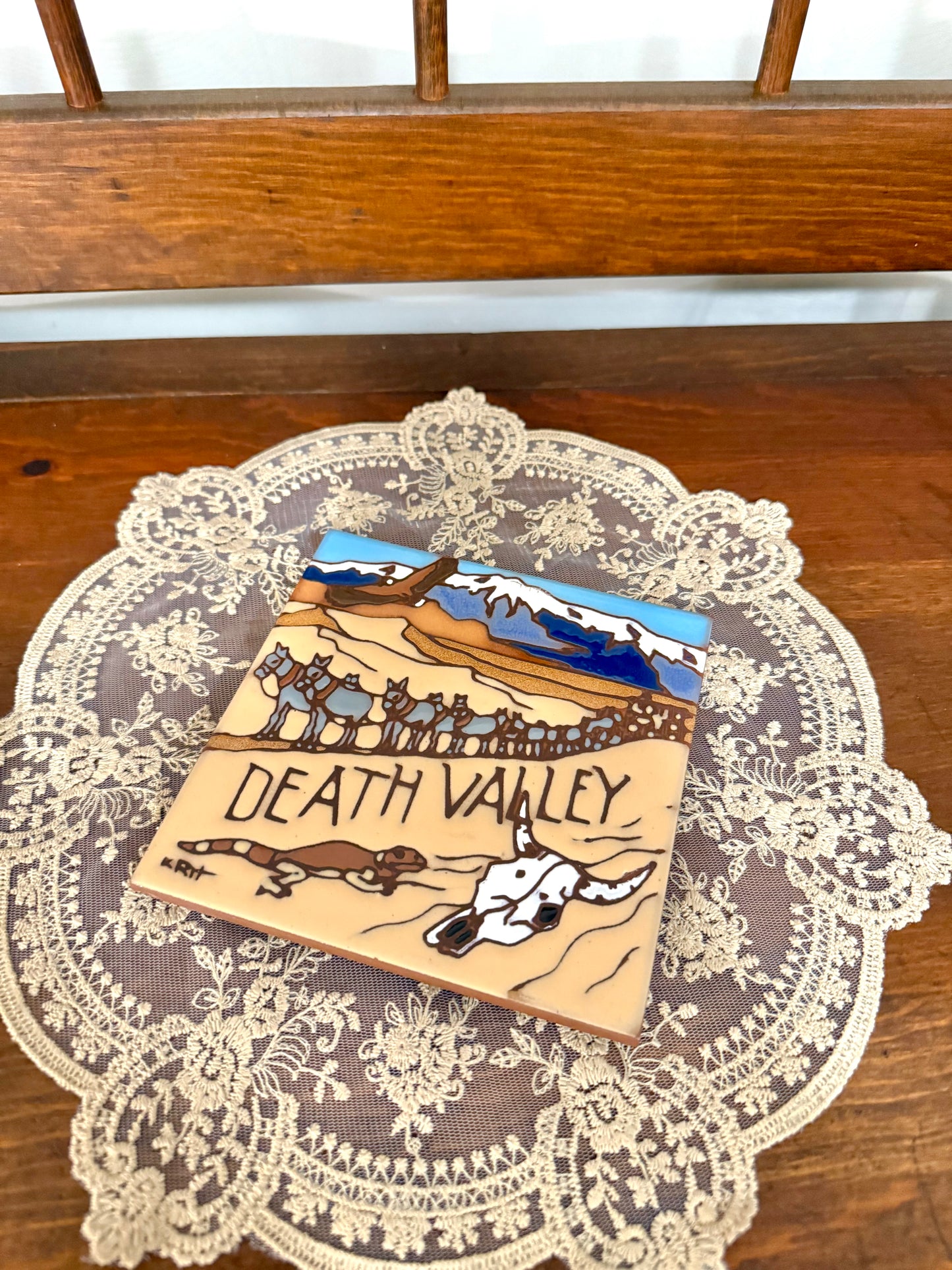 1995 Death Valley National Park Tile Trivet