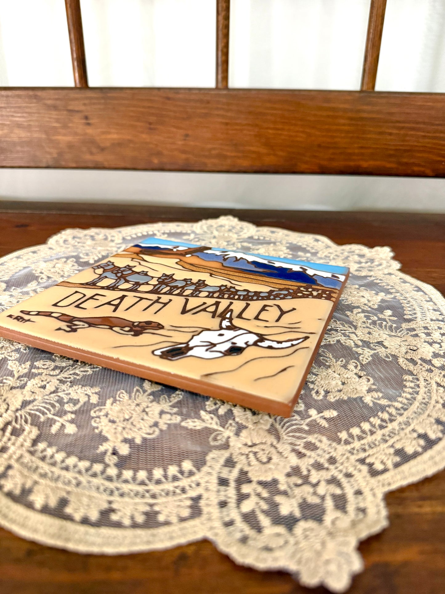 1995 Death Valley National Park Tile Trivet