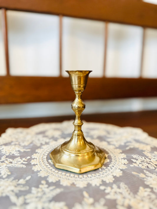 Brass Candlestick Holder