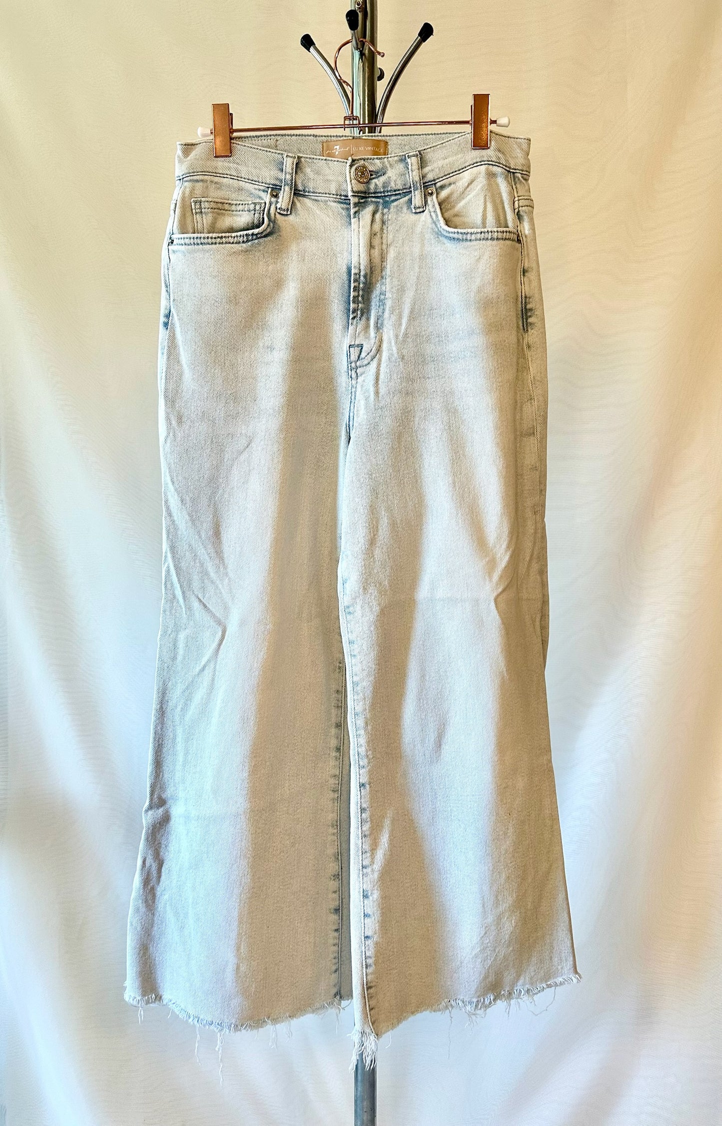 7 For All Mankind Luxe Vintage Wide-Leg Jeans
