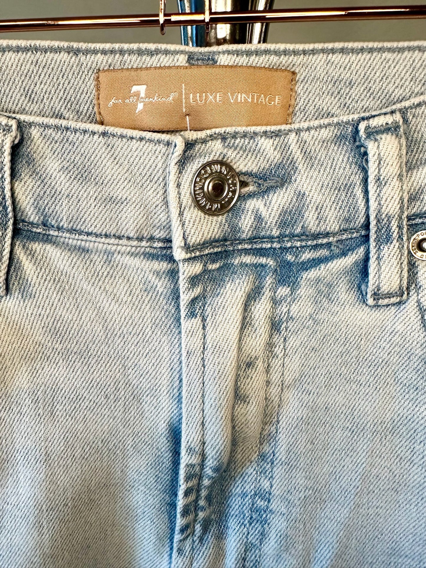 7 For All Mankind Luxe Vintage Wide-Leg Jeans