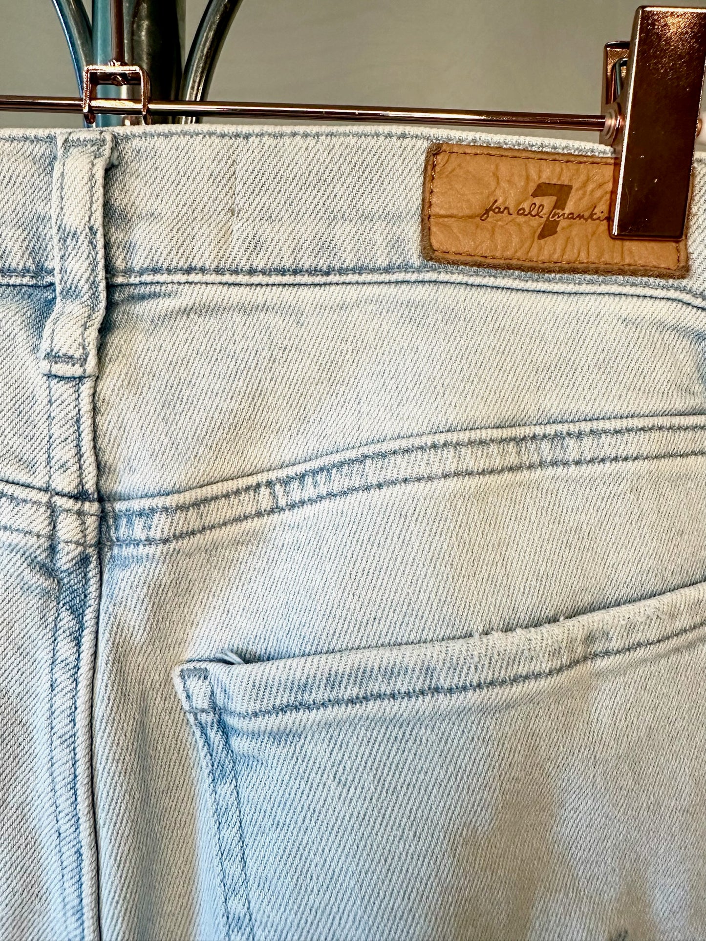 7 For All Mankind Luxe Vintage Wide-Leg Jeans
