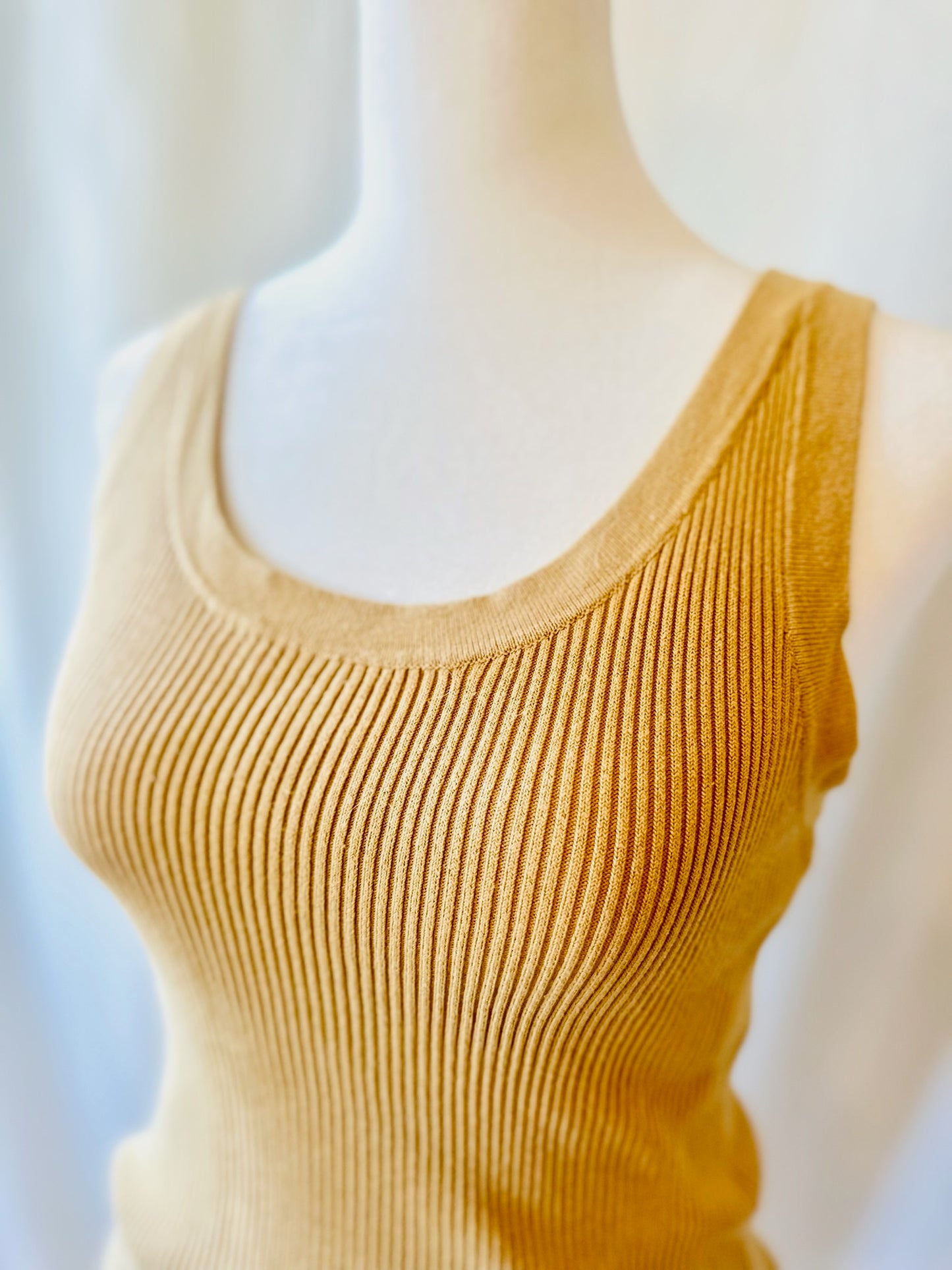 Beige Tank | Size S/M