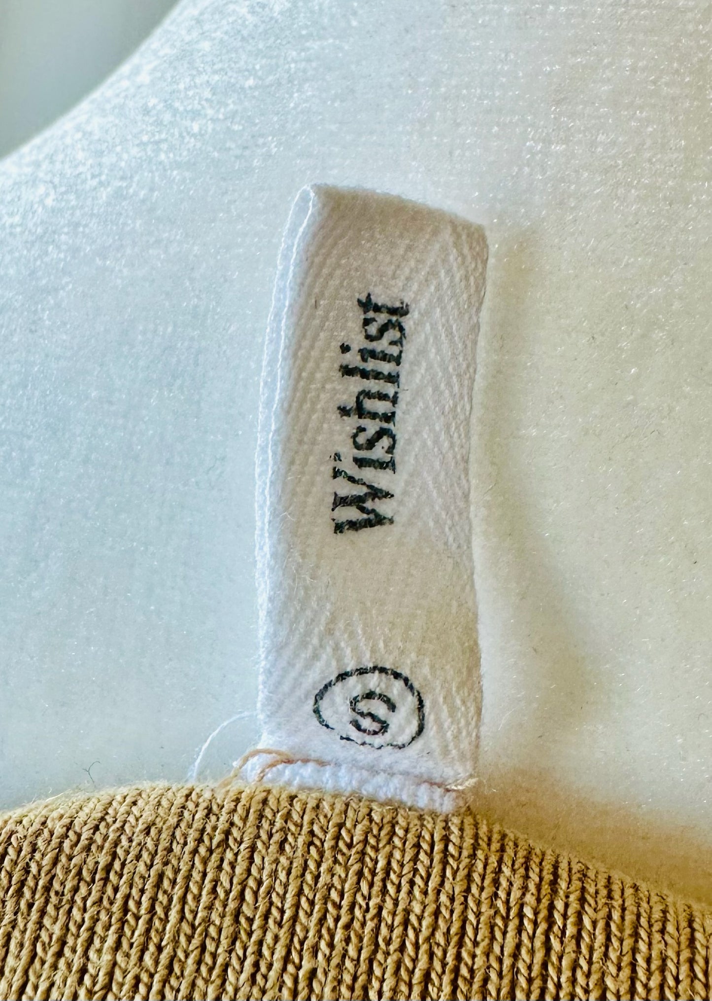 Beige Tank | Size S/M