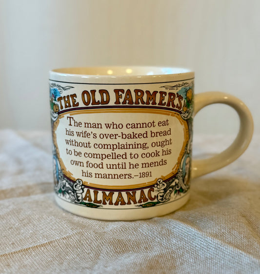 Vintage Old Farmer's Almanac Mug