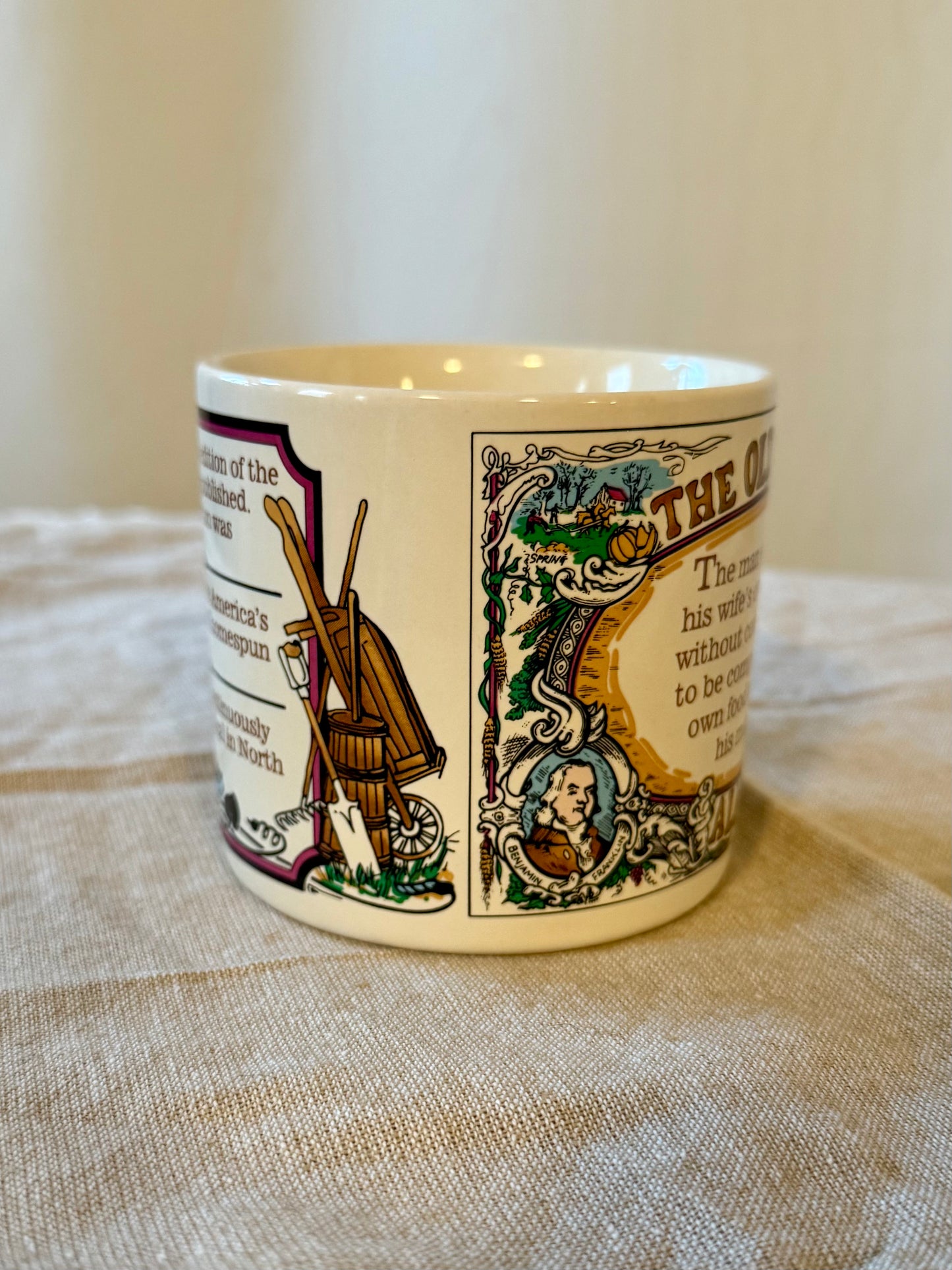 Vintage Old Farmer's Almanac Mug