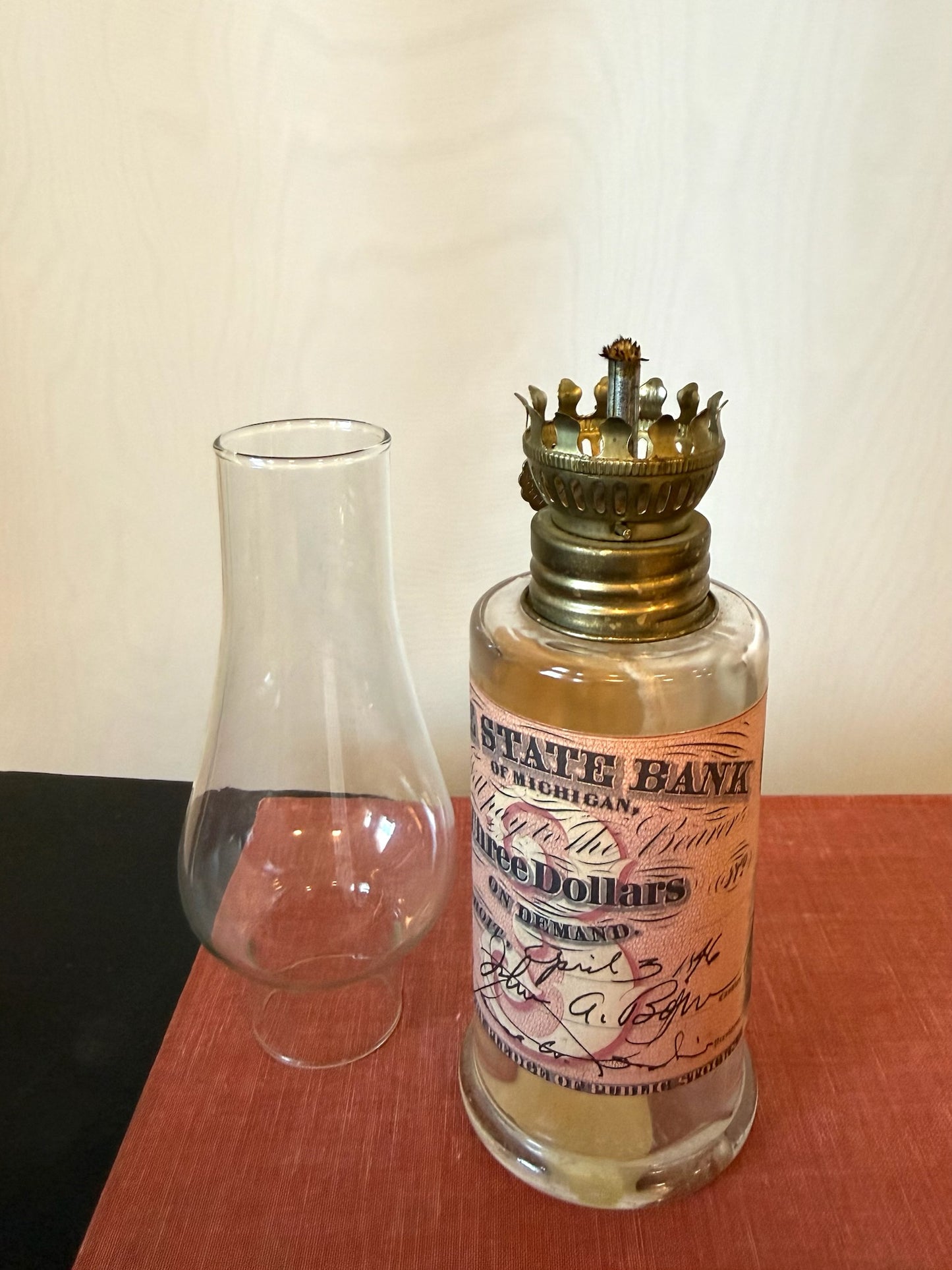 Vintage Oil Lamp | Local Pickup Only
