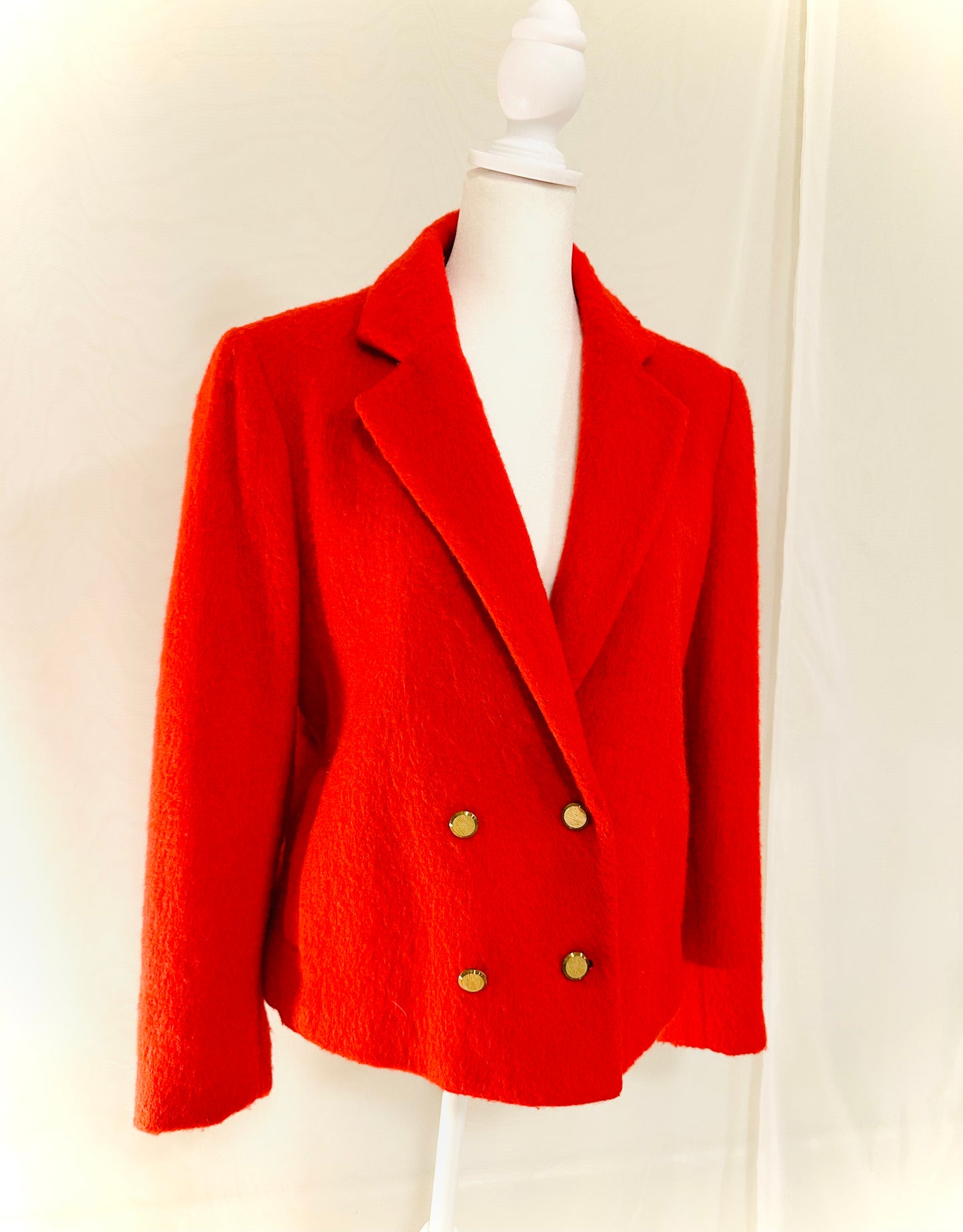 John Meyer Wool Red Jacket | Size 10