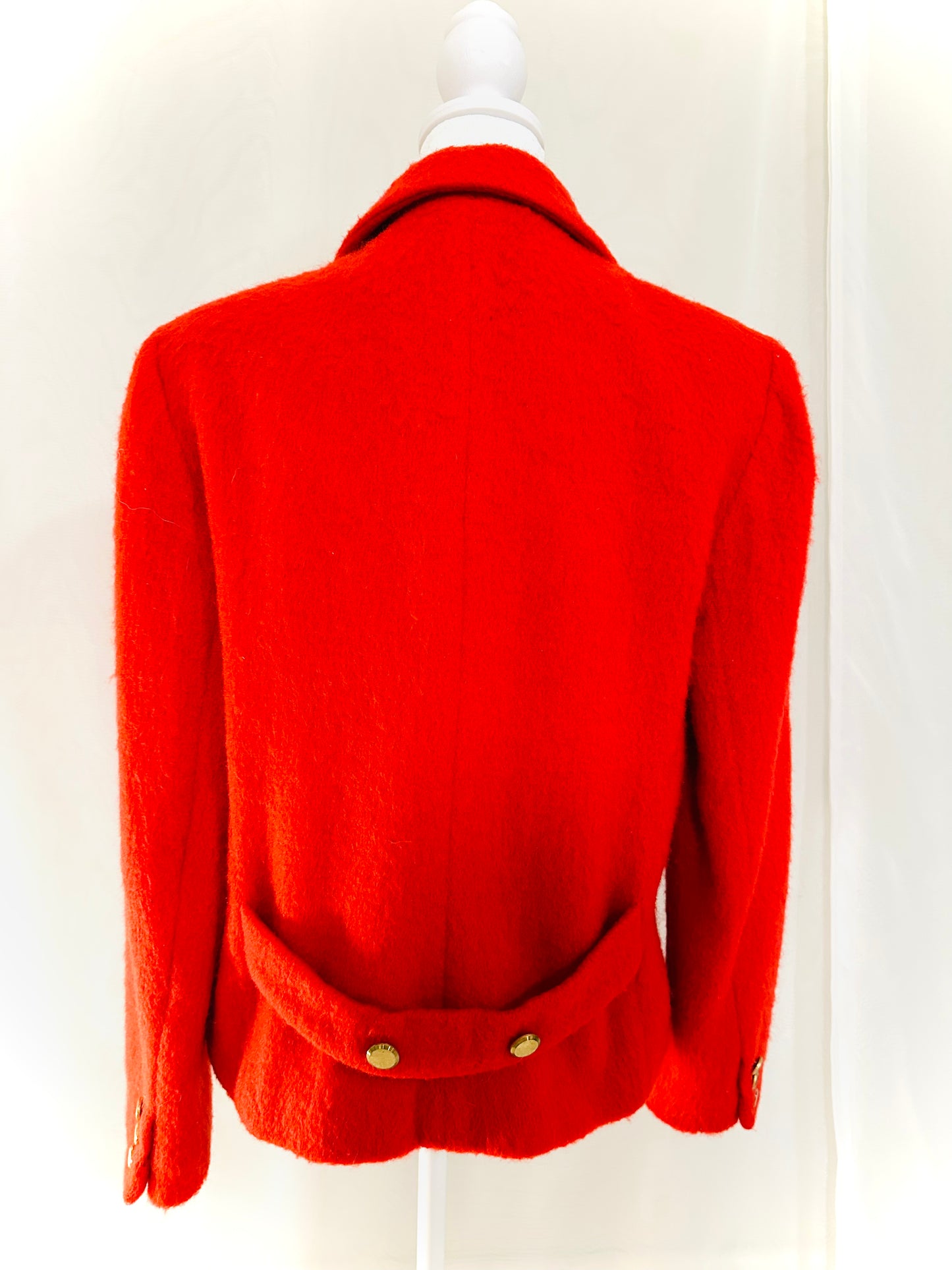 John Meyer Wool Red Jacket | Size 10
