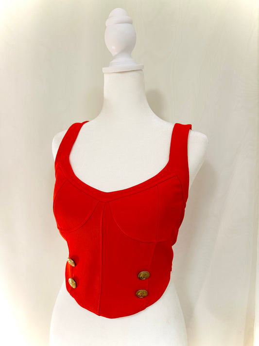 Red Zara Corset | S