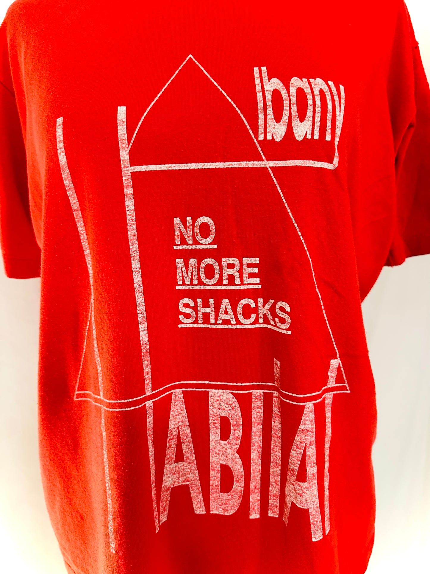 Vintage Red Habitat For Humanities Tee | M