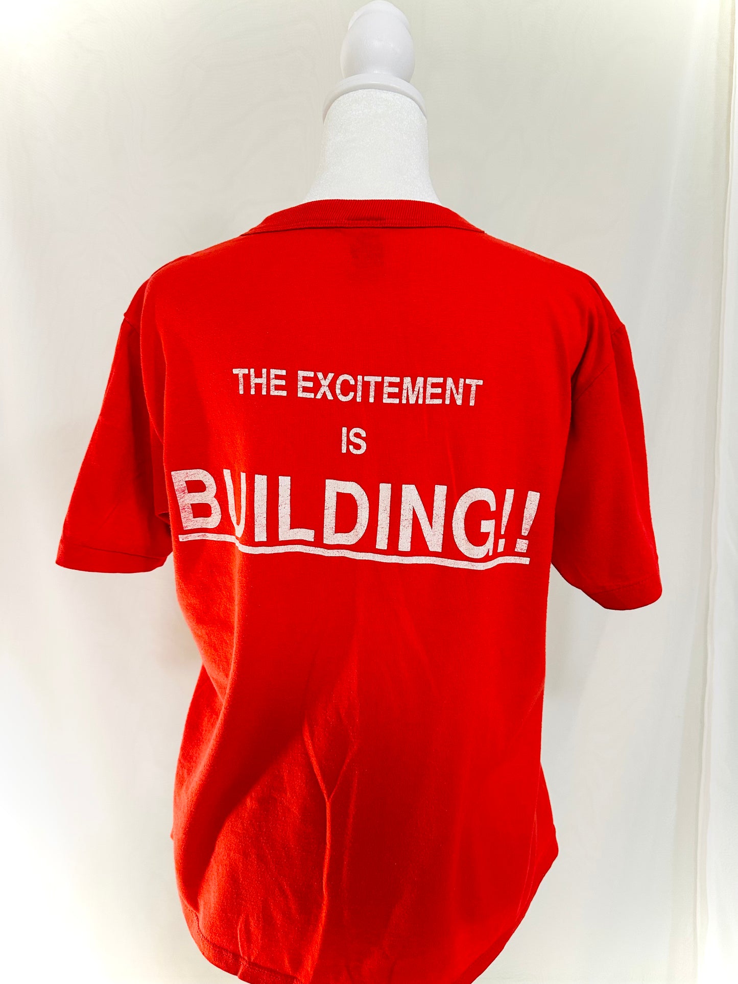 Vintage Red Habitat For Humanities Tee | M